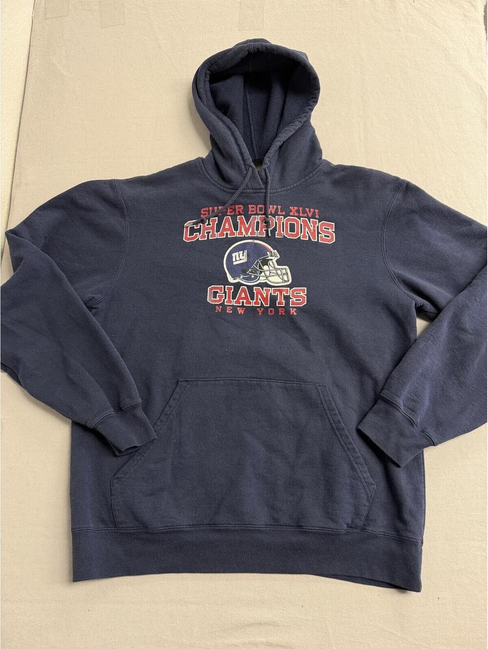 New York Giants Super Bowl XLVI Champs vs Patriots 2012 - M